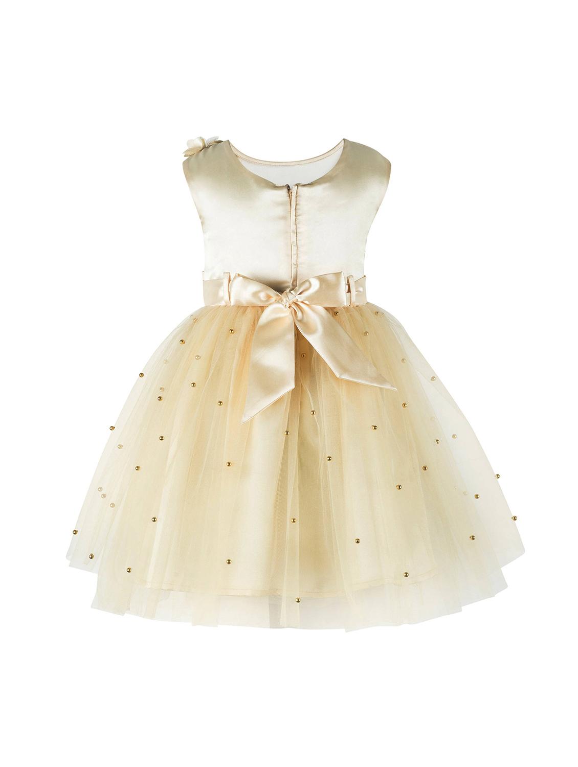 gold net frock - 16832838 - Zoom Image - 2