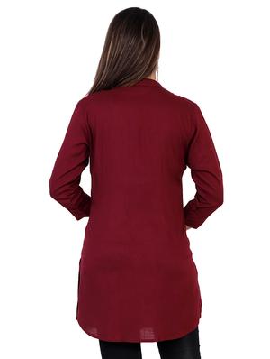embellished straight kurti - 16832844 - Standard Image - 3
