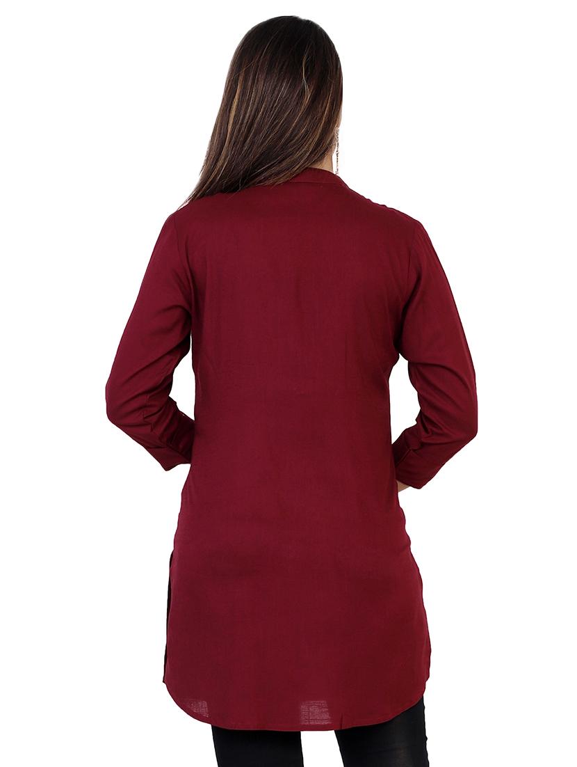 embellished straight kurti - 16832844 - Zoom Image - 3