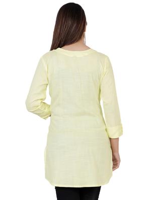 embellished straight kurti - 16832848 - Standard Image - 3