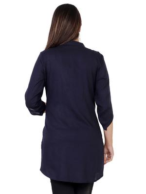 embellished straight kurti - 16832851 - Standard Image - 3