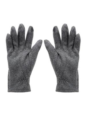 grey fleece gloves - 16833035 - Standard Image - 2