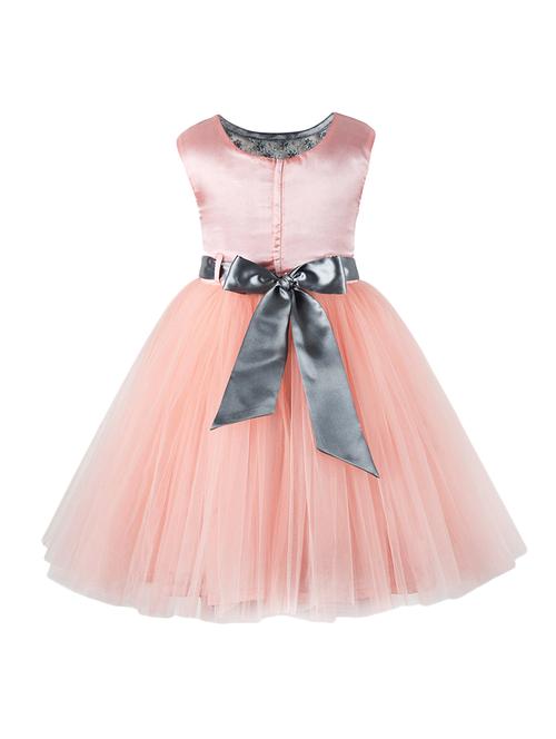 orange net frock - 16833037 - Standard Image - 1