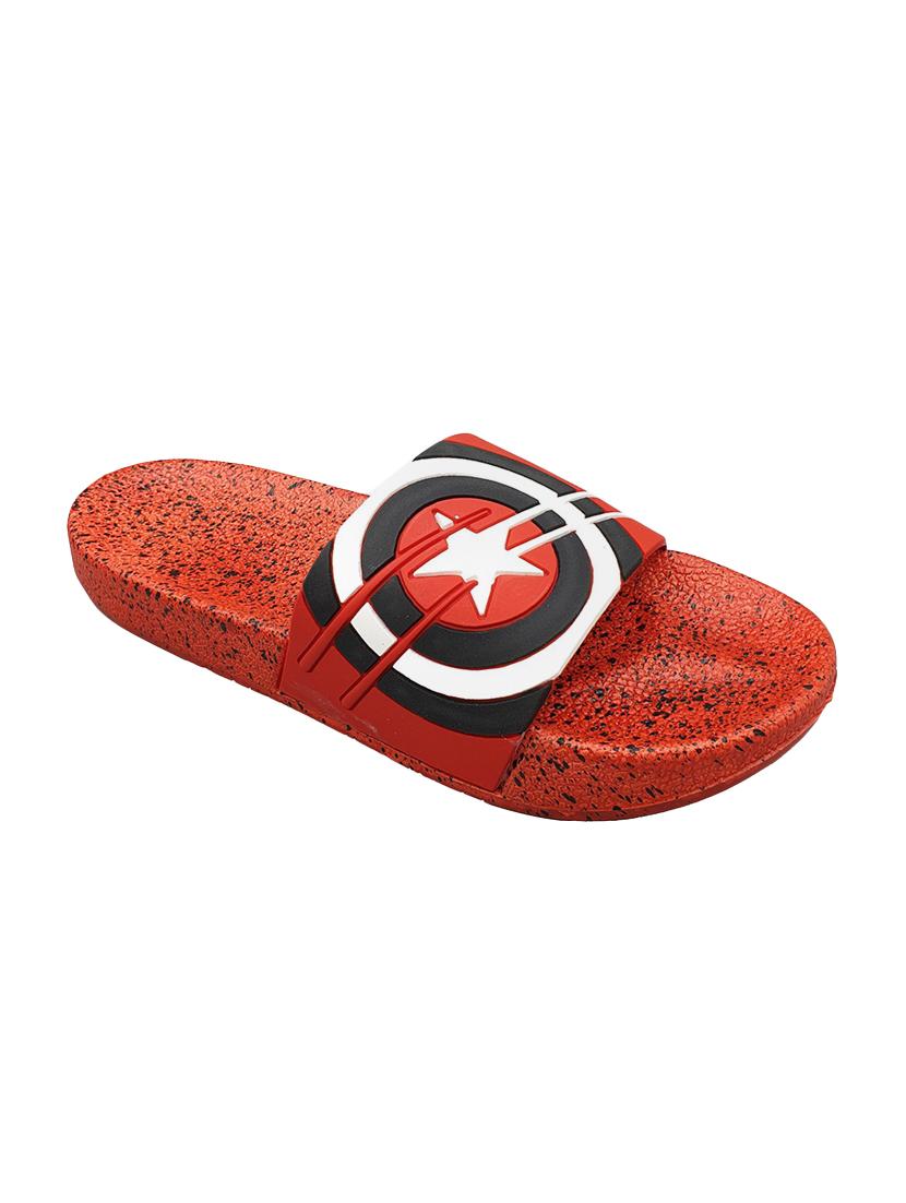 red rubber slip on flip flops - 16833072 - Zoom Image - 2