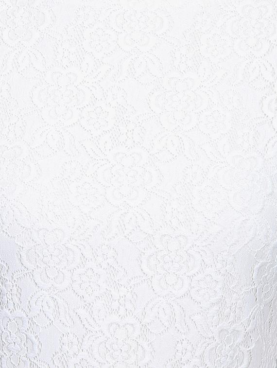 bell sleeves laced a-line dress - 16833109 - Zoom Image - 5