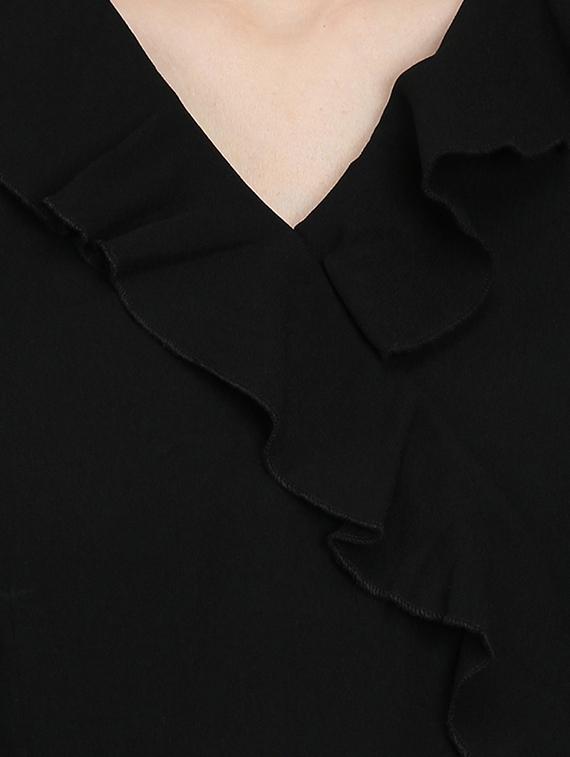 frill detail a-line dress - 16833112 - Zoom Image - 5