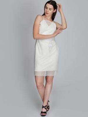 cami neck crochet sheath dress - 16833115 - Standard Image - 4