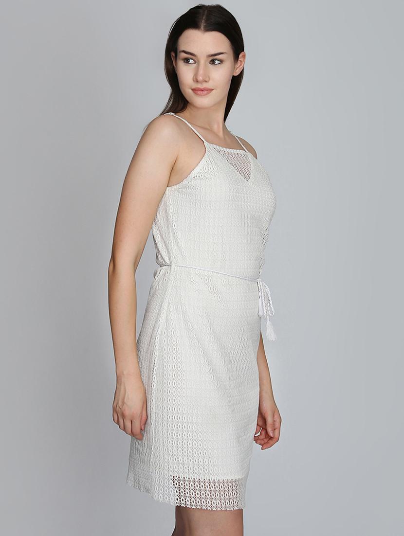 cami neck crochet sheath dress - 16833115 - Zoom Image - 2
