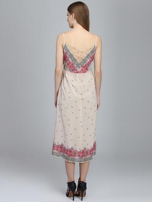 cami neck floral a-line dress - 16833119 - Standard Image - 3