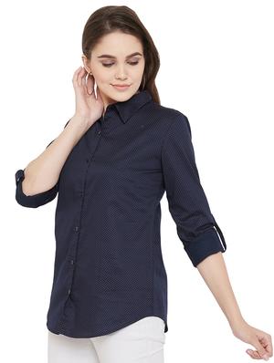 roll up sleeved printed shirt - 16833178 - Standard Image - 2