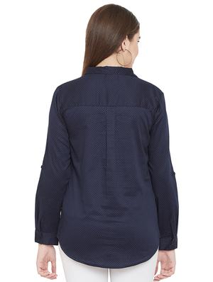 roll up sleeved printed shirt - 16833178 - Standard Image - 3