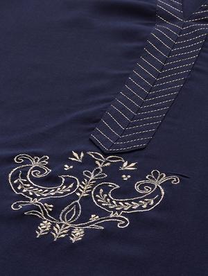 solid kurta palazzo set - 16833256 - Standard Image - 5