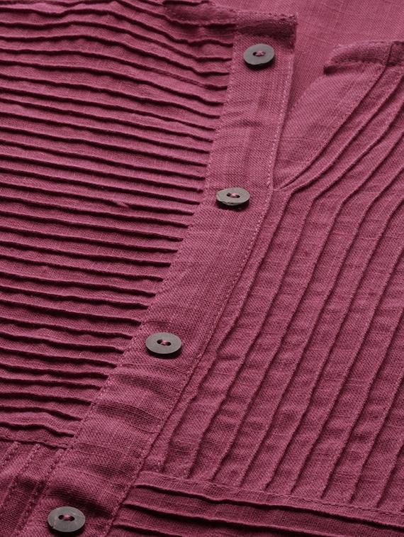 solid kurta pant set - 16833267 - Zoom Image - 5