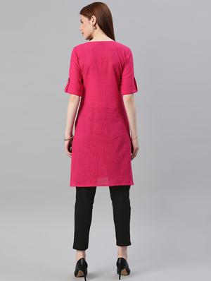 solid kurta pant set - 16833270 - Standard Image - 3