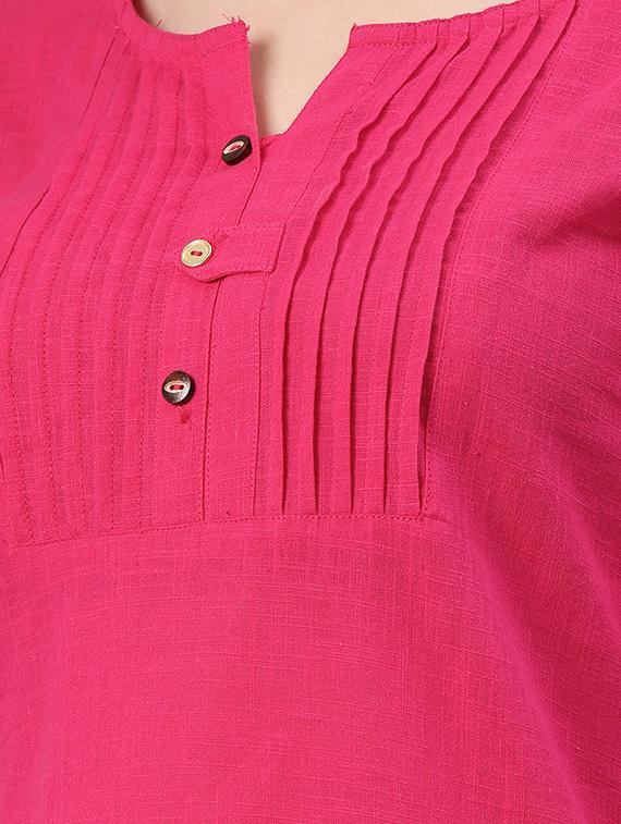 solid kurta pant set - 16833270 - Zoom Image - 5