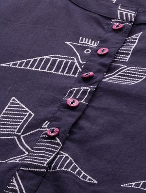 printed kurta palazzo set - 16833287 - Standard Image - 5