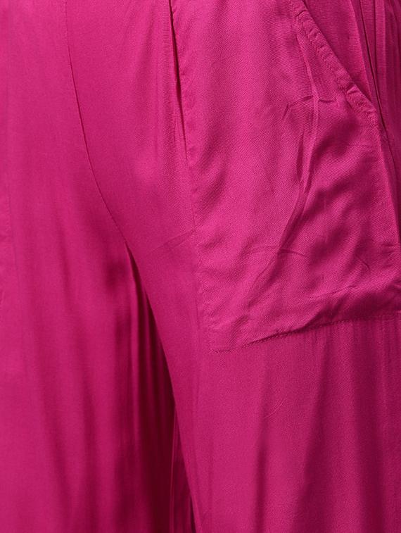 printed kurta palazzo set - 16833287 - Zoom Image - 4