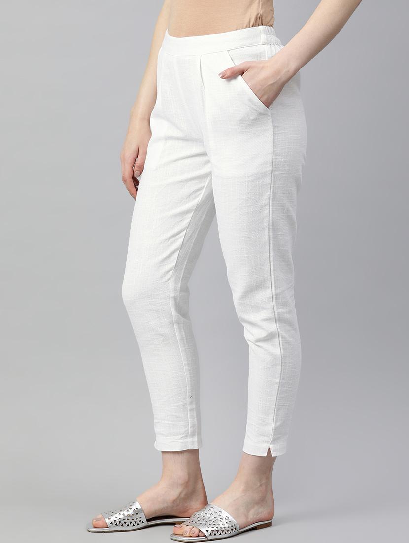 solid straight tapered pant - 16833295 - Zoom Image - 2