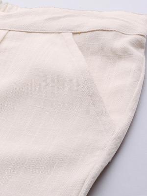 solid straight tapered pant - 16833296 - Standard Image - 5