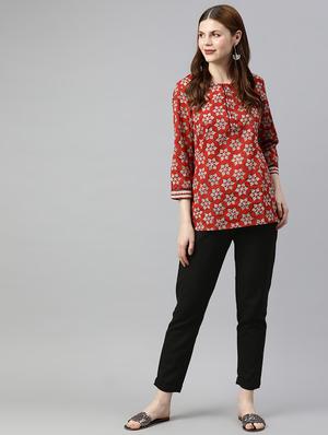 solid straight tapered pant - 16833297 - Standard Image - 4
