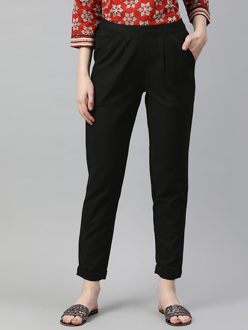 solid straight tapered pant - 16833297 - Zoom Image - 1