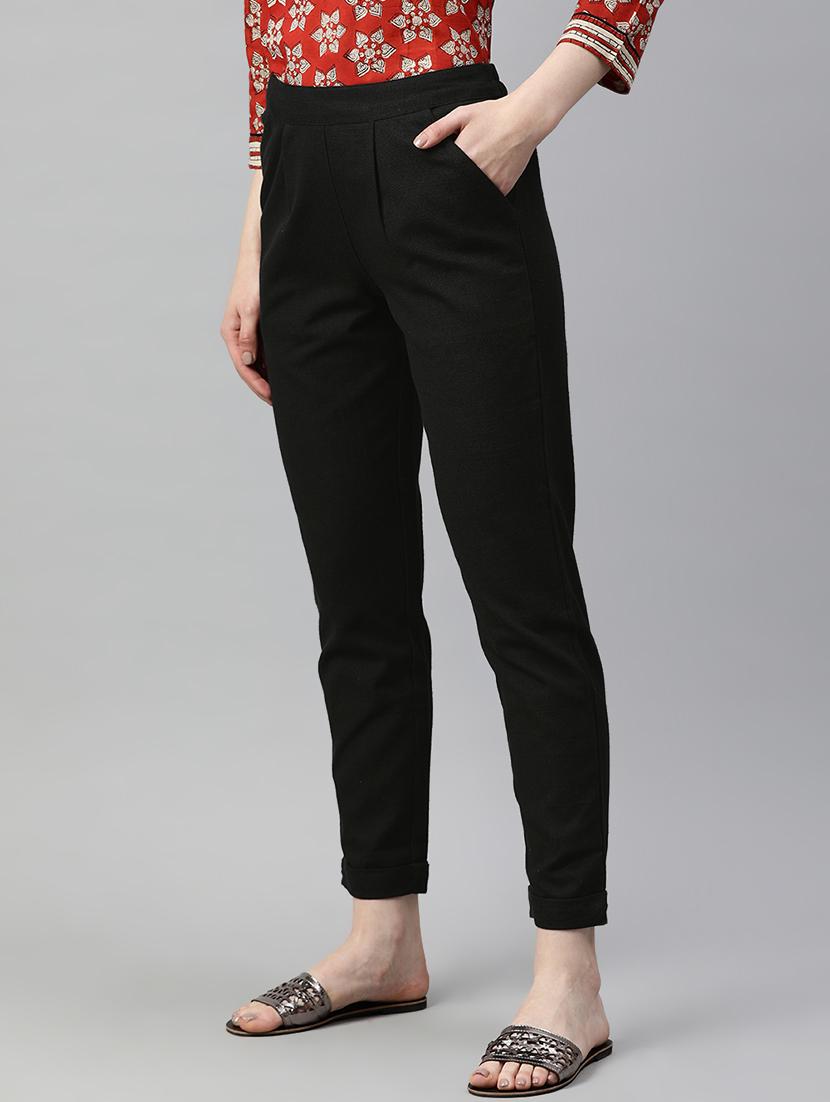 solid straight tapered pant - 16833297 - Zoom Image - 2