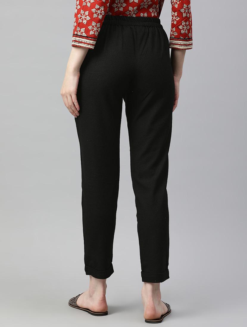 solid straight tapered pant - 16833297 - Zoom Image - 3