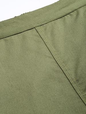 high rise flat front trouser - 16833309 - Standard Image - 5
