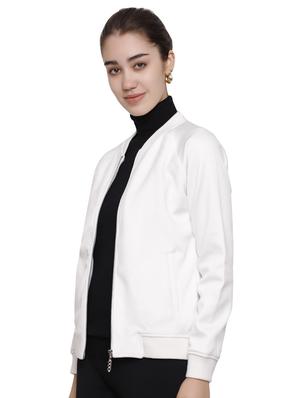 zip up velvet bomber jacket - 16833323 - Standard Image - 2