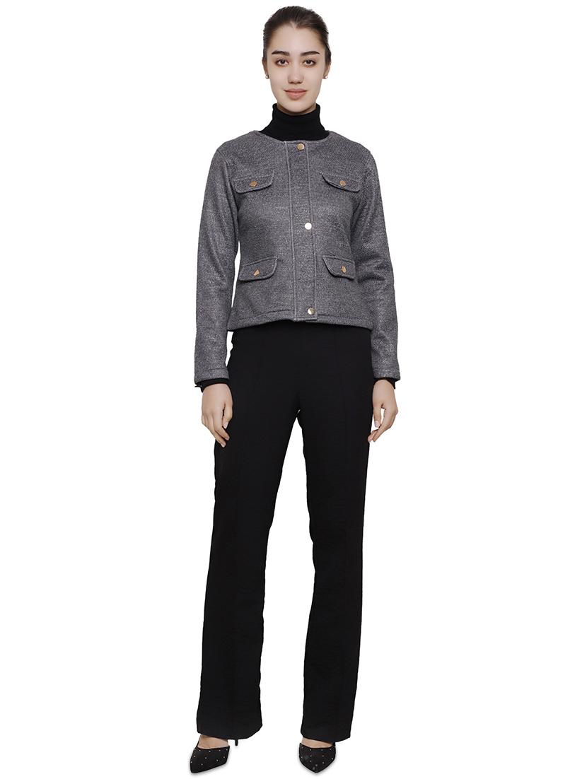button up up poly blend jacket - 16833325 - Zoom Image - 4