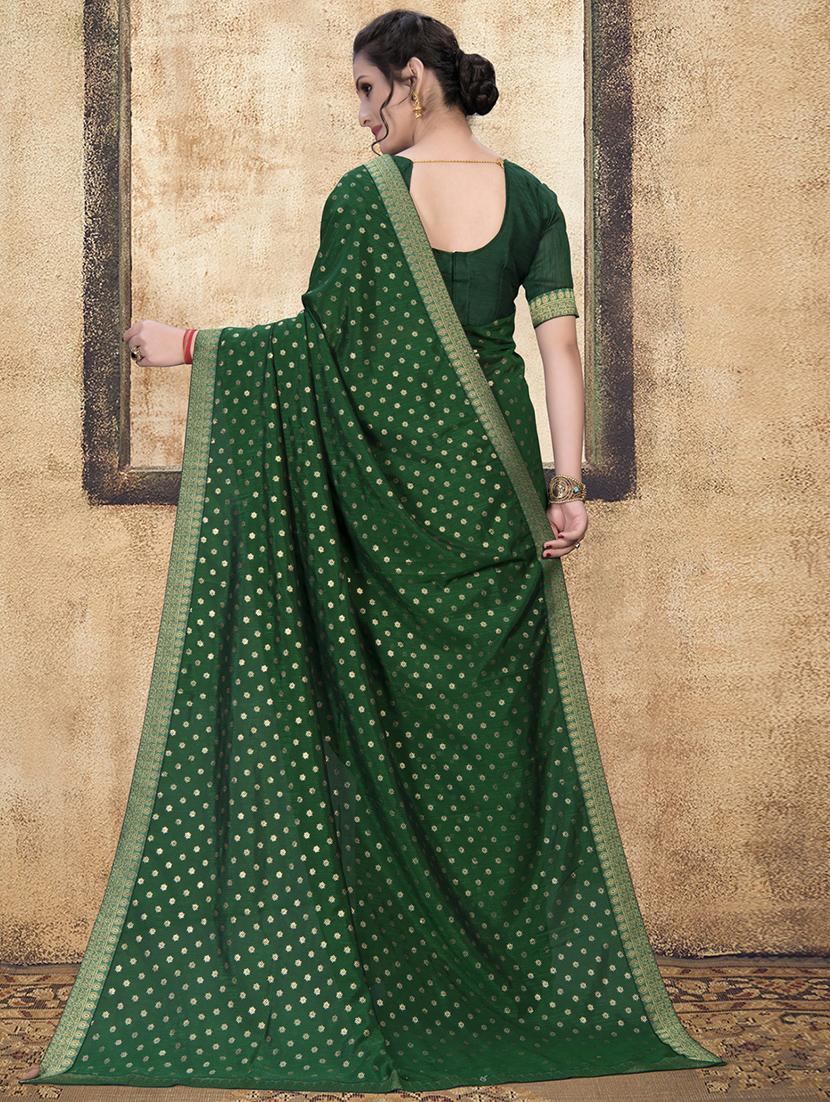 self design saree with blouse - 16834234 - Zoom Image - 2