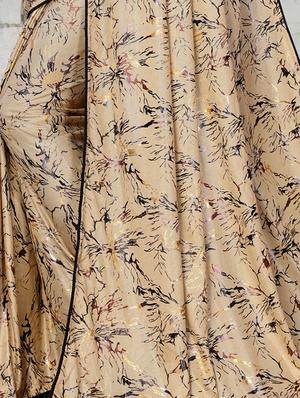 abstract printed saree with blouse - 16834266 - Standard Image - 4