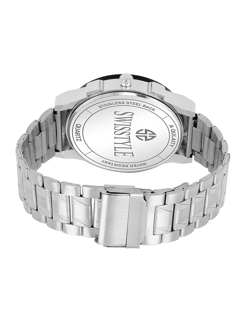 swisstyle date and day dial black analogue watches for men-ss-gr919-blk-ch (1) - 16834318 - Zoom Image - 3