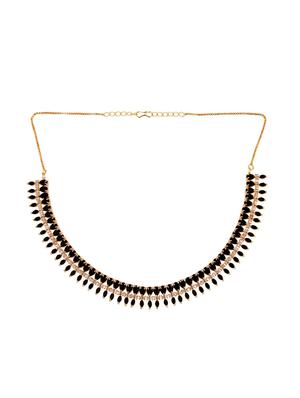 black metal necklaces and earring - 16834337 - Standard Image - 2