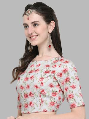 floral printed blouse - 16835018 - Standard Image - 2