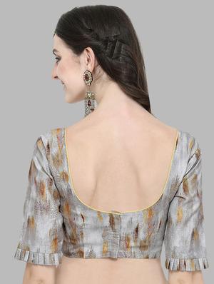 ikat printed blouse - 16835022 - Standard Image - 3
