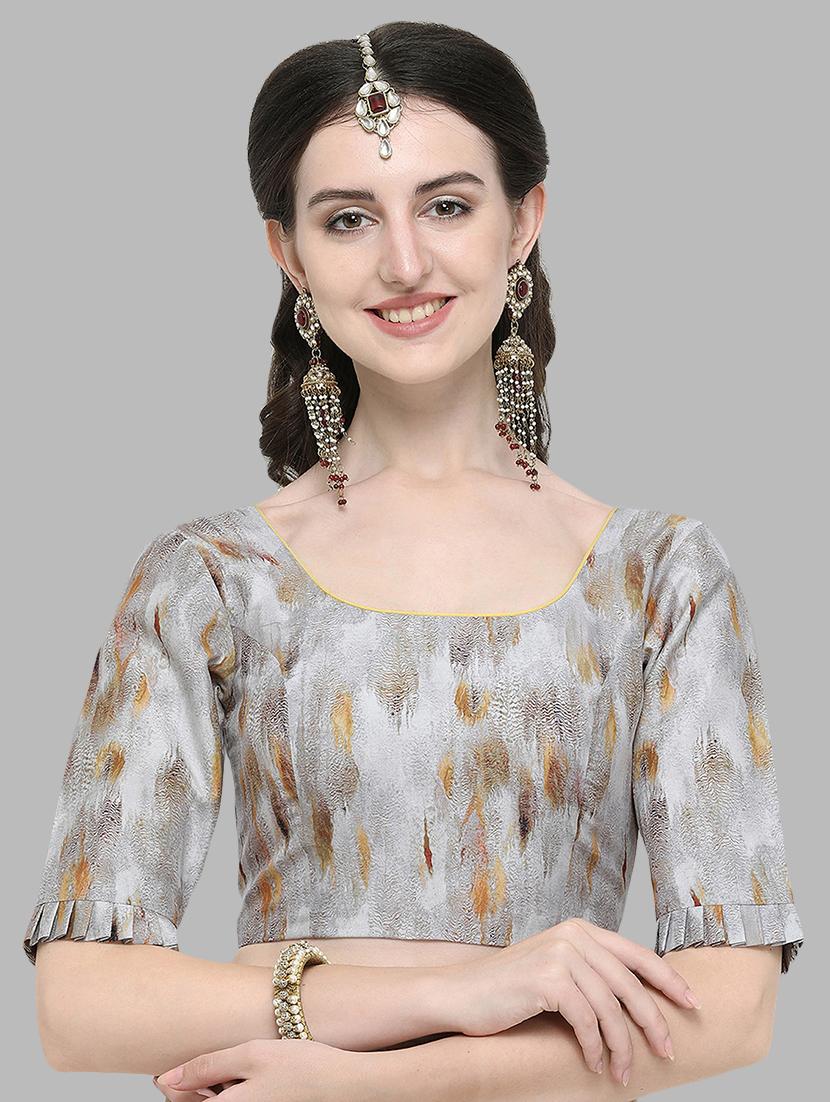 ikat printed blouse - 16835022 - Zoom Image - 1