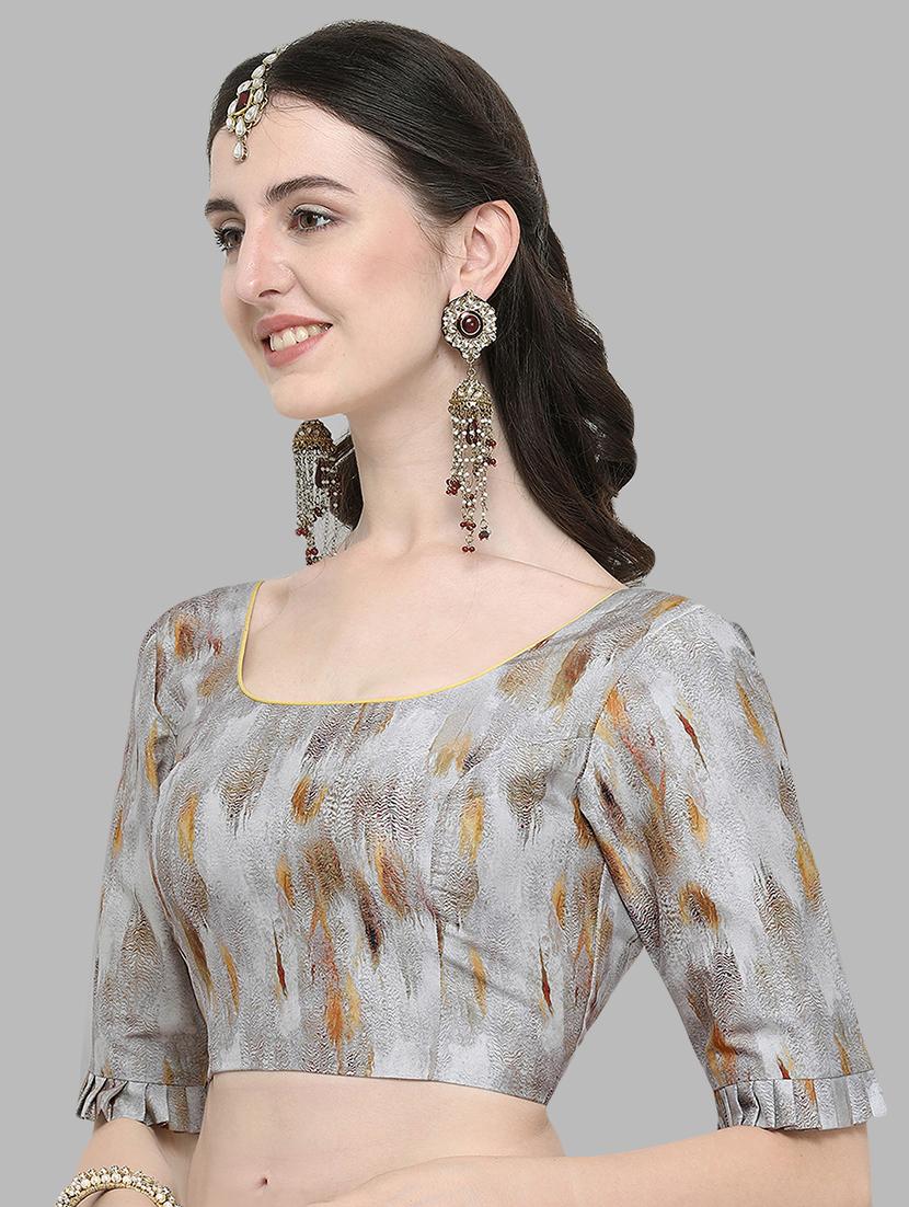 ikat printed blouse - 16835022 - Zoom Image - 2