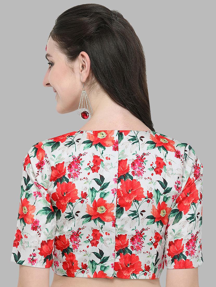 floral printed blouse - 16835023 - Zoom Image - 3