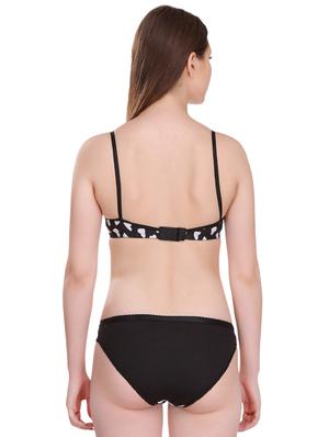 set of 3 bow patch bras and panty set - 16835888 - Standard Image - 3