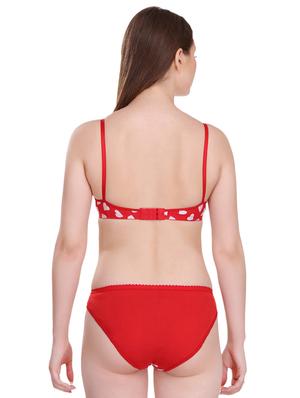 set of 3 bow patch bras and panty set - 16835888 - Standard Image - 5