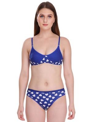 set of 3 bow patch bras and panty set - 16835888 - Standard Image - 6