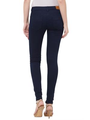 high rise solid jeans - 16835891 - Standard Image - 3