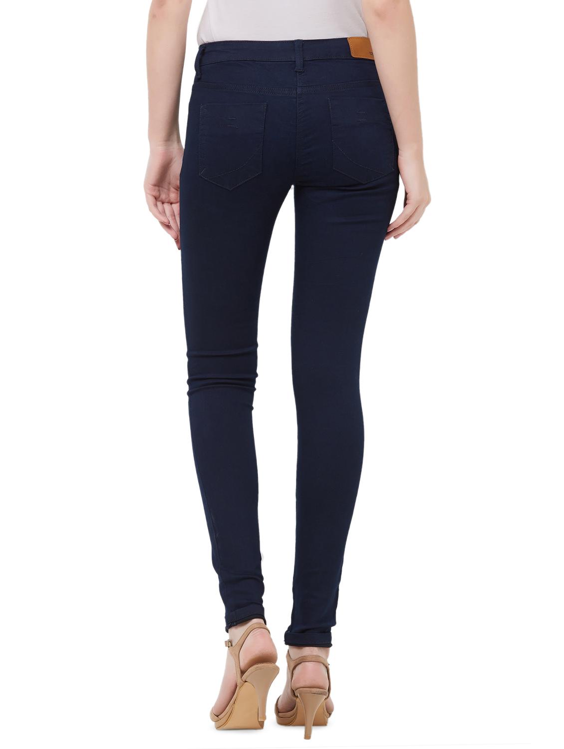 high rise solid jeans - 16835891 - Zoom Image - 3