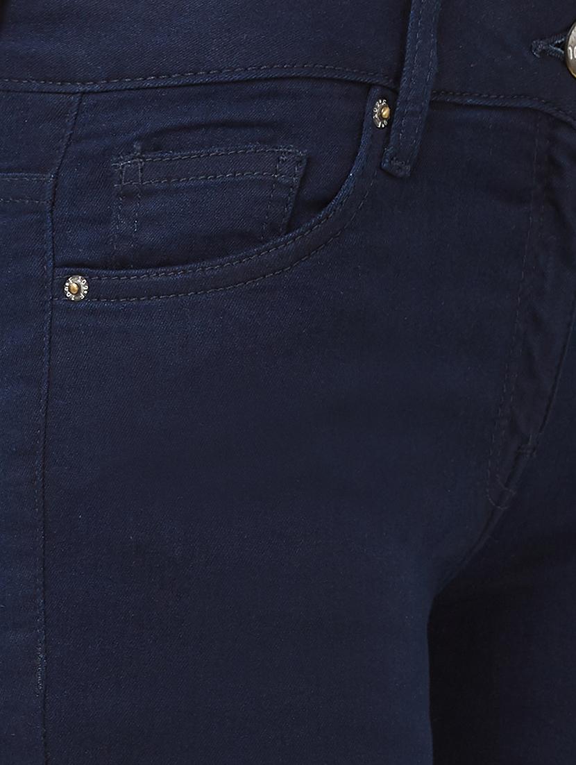high rise solid jeans - 16835891 - Zoom Image - 5