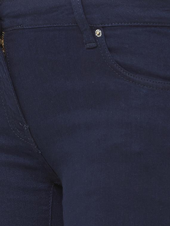 high rise solid jeans - 16835894 - Zoom Image - 5
