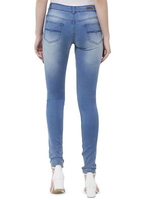 high rise stone washed jeans - 16835895 - Standard Image - 3
