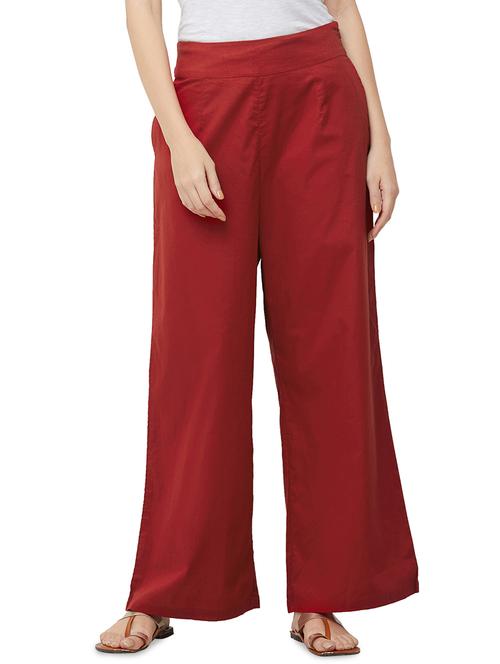 solid straight palazzo - 16835909 - Standard Image - 1