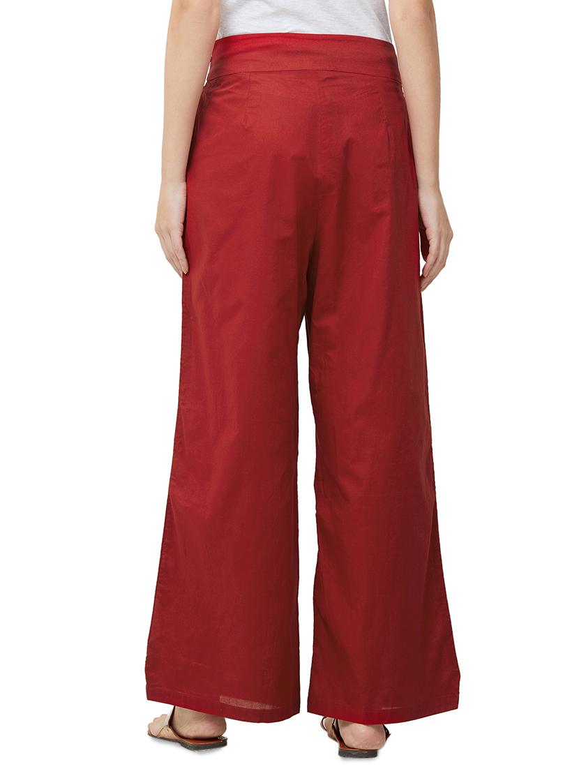 solid straight palazzo - 16835909 - Zoom Image - 3