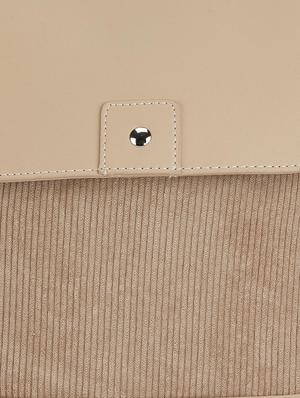 beige leatherette regular backpack - 16835942 - Standard Image - 4
